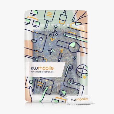 Чохол-книжка kwmobile для Tolino Vision 1/2/3/4 HD - Чохол для eReader з малюнком 