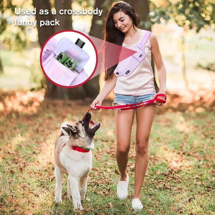 MAXTOP Поясна сумка на пояс для чоловіків та жінок, водонепроникна, для подорожей, фітнесу, йоги, бігу (фіолетова)