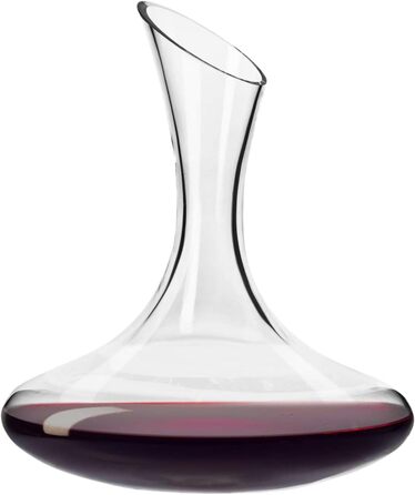 KROSNO Wine Decanter Wine Carafe | 1500 ML | Set of 1 | Avant-Garde Collection | Red Wine Decanter Decanting Carafe | Perfect for Home, Restaurants, and Parties