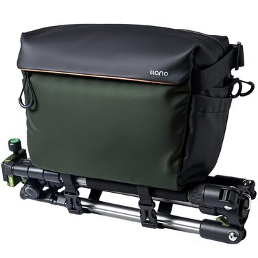 Чохол-сумка на плече для камери LLANO для DSLR/беззеркальних камер, зелений