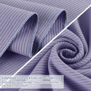 Рушник з мікрофібри Linlook - великий, компактний, швидковисихаючий. Ідеально для спорту, подорожей, йоги, пляжу, тренажерного залу. Розмір: 180x80 см. Кольори: зелений, фіолетовий