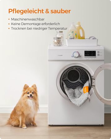 Підстилка для собак та котів Feandrea, 60 x 45 см, сіра, S, машинного прання та сушки, неслизька