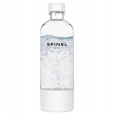 Сифон для газування води SPINEL SODA BubbleON, білий, пляшка 1 л + балон