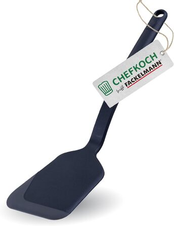 Лопатка кулінарна Fackelmann Chefkoch Premium для панірування, 26.5 см, алюміній, чорна