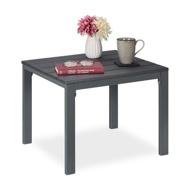 Relaxdays Side Table Balcony