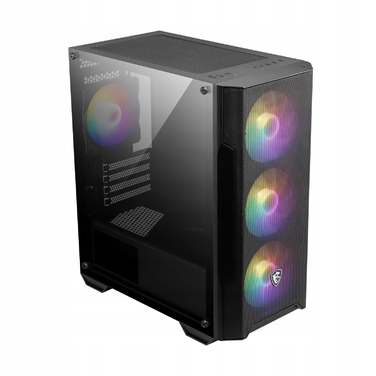 Корпус MSI MAG FORGE M100A Micro Tower, чорний