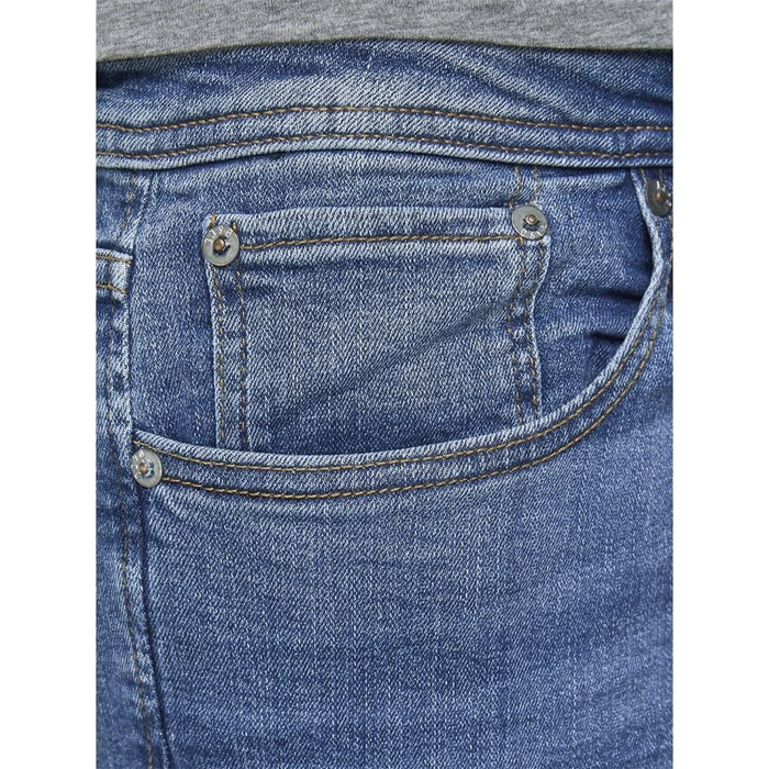 Джинси чоловічі JACK & JONES Slim Fit прямі, Denim/Blue (36W/32L) JJITIM JJORIGINAL AM 781 50SPS