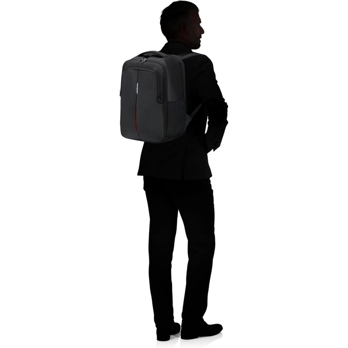 Samsonite - 15.6 inch Laptop Backpack, 44 cm, 22.5 L, (Black) (Guardit 3.0, Ryanair cabin bag, Black)