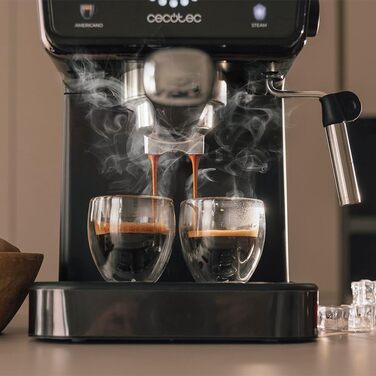Кавоварка Cecotec Power Espresso Touch ColdBrew – еспресо, капучино, холодна кава, 20 бар, поворотний паровий кран