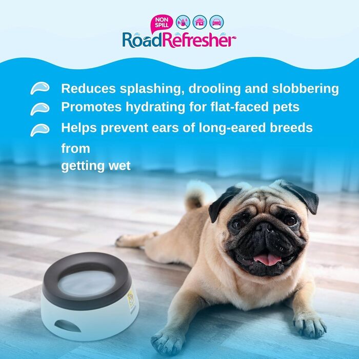 Поїлка для собак Road Refresher - дорожня поїлка для тварин, сіра