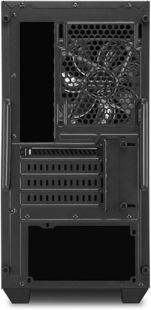 Корпус для ПК Sharkoon V1000 RGB Micro Tower, чорний, Micro-ATX, з бічним вікном