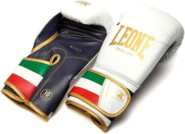 Боксерські рукавички Leone 1947 GN039 білі, 14 Oz, унісекс