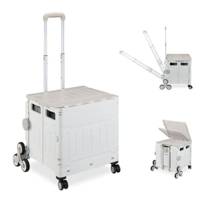 Relaxdays Shopping Trolley Stair Climber