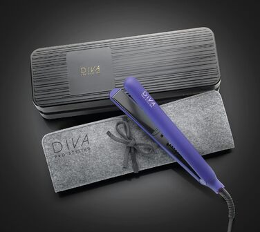 Випрямляч для волосся Diva Pro Styling Digital Styler фіолетовий з автоматичним вимкненням