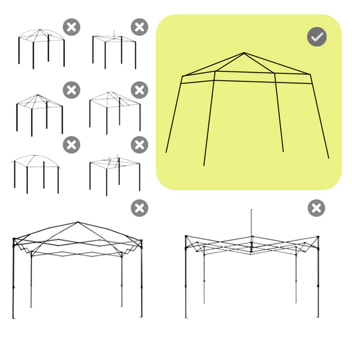 Outsunny Replacement Canopy Top for Gazebo 3x3m, Water-Repellent, Stable, Winter-Proof - Pavilion Roof for Pop-Up Gazebo, Storm-Resistant Party Tent, Replacement Cover with Single Roof Canopy for Garden Gazebo, Dark Grey | Aosom