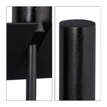 Relaxdays 5-Piece Fireplace Set with Holder