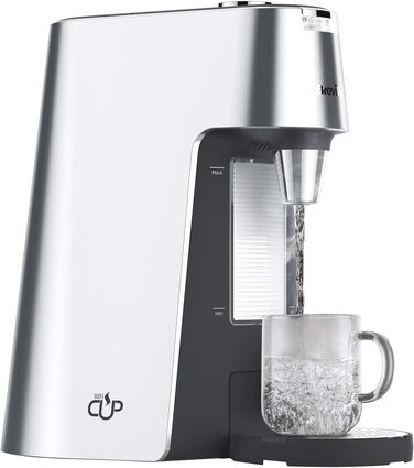 Диспенсер гарячої води Breville HotCup VKT111, 3 кВт, регульована порція, висота, 2 л, сріблястий