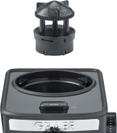 Кавомолка GRAEF CM252 електрична, для дому, нерж. сталь