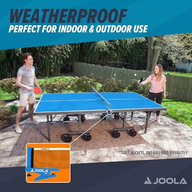 Сітка для настільного тенісу JOOLA LIBRE Outdoor - регульована, для відпочинку