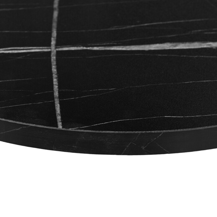 Relaxdays Side Table with Marble Look
