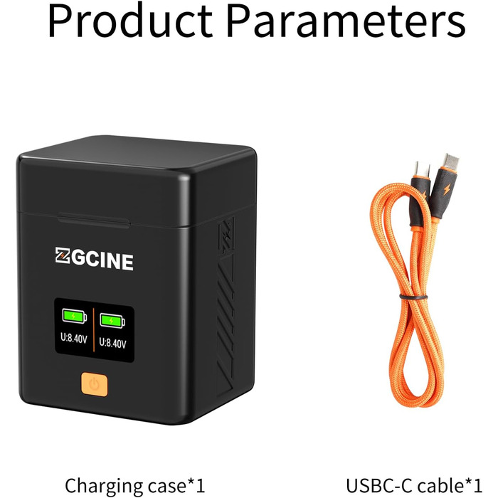 ЗЦ Кейс для зарядки камер, акумуляторна зарядна станція для акумулятора FX NP-W126S (PS-E17)