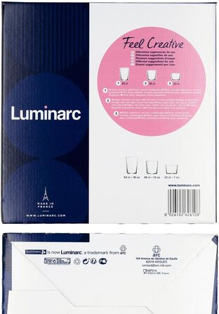 Luminarc Glass Set Gorbea, 18 Pieces
