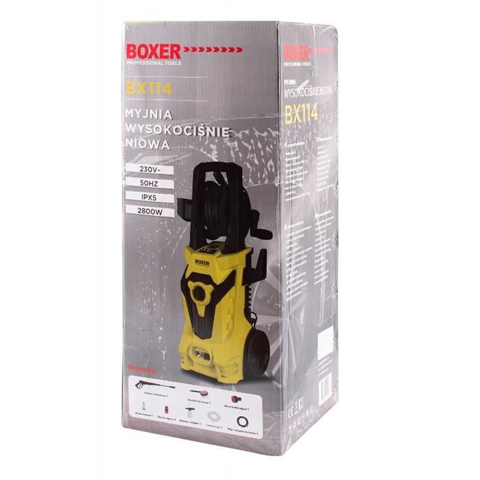Мийка високого тиску Boxer 165 bar 2800 Вт