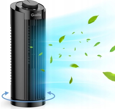 Колонний вентилятор Grelife TF-2007, чорний