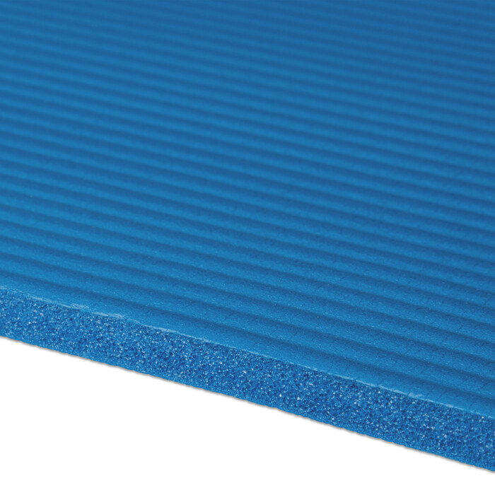 Relaxdays Yoga Mat, 1 cm thick, solid color