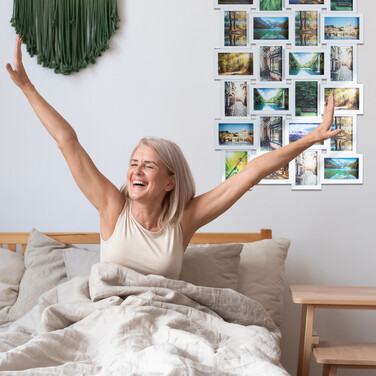 Relaxdays Photo Frame for 24 Photos