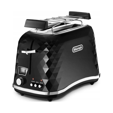 Тостер De'Longhi CTJ 2103.BK, чорний, 900 Вт