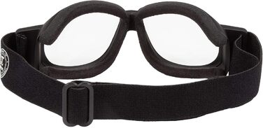 Мотоокуляри PiWear Black Hills, самотонуючі, вітрозахисні, антифог, для шолома, чорні, з амортизацією