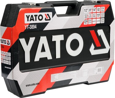 Набір інструментів Yato, 224 предмети