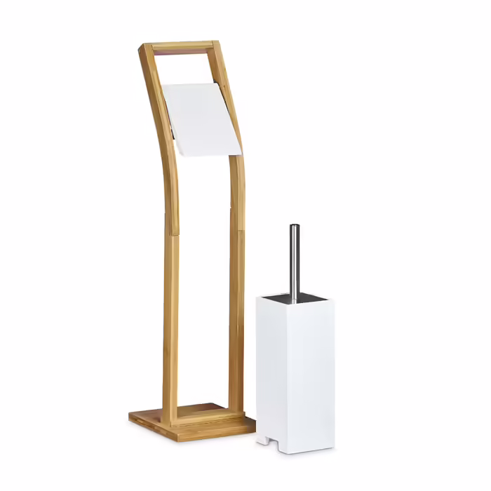Relaxdays Toilet Set Bamboo