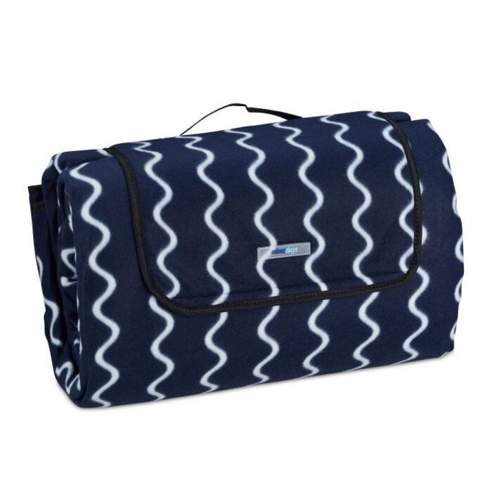 Relaxdays XXL Ковдра для пікніка 200x300 см Waves