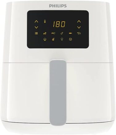 Oil-free Fryer - PHILIPS - Airfryer HD9252/00 Series 3000 - 4.1L - Rapid Air Technology - 7 Presets - White