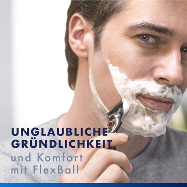 Електрична бритва для чоловіків Gillette Fusion5 ProGlide Power, металевий корпус, чорна