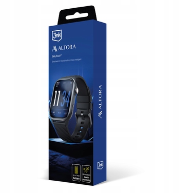 Смарт-годинник 3MK Altora Easy Touch, чорний