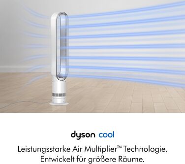 Вентилятор Dyson AM07 Air Multiplier Tower Fan White - Білий