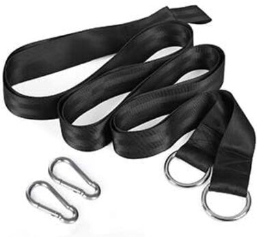 Гамак SONGMICS для двох, 210x150 см, до 300 кг, райдужний - для тераси, балкона, відпочинку на природі (з сумкою, ременями та карабінами)