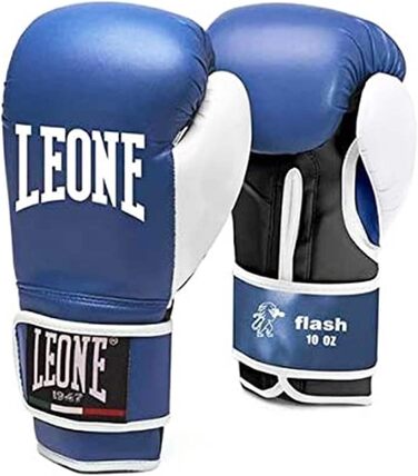 Боксерські рукавички Leone 1947 блакитні, 6 oz, для дітей