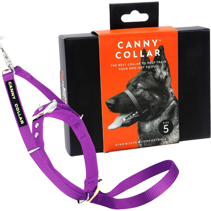 Нашийник-напівобруч Canny Collar для собак – проти натягу, розмір 5, обхват шиї 43-48 см