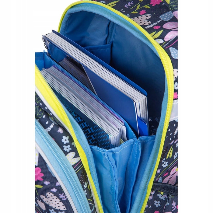 Багатовідсіковий шкільний рюкзак CoolPack, багатоколірний, 20 л