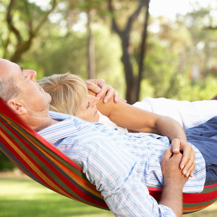 Relaxdays Cotton Hammock