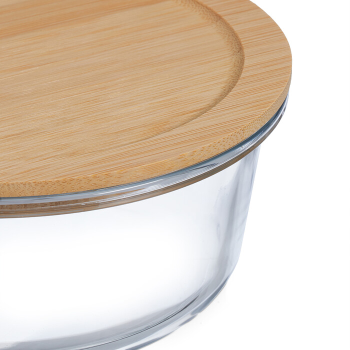 Relaxdays Glass Containers with Lids in 3 Sizes