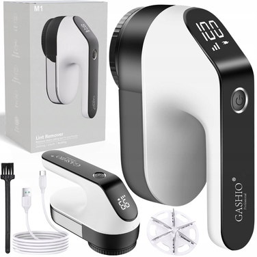 Електрична акумуляторна машинка для видалення ковтунців GASHIO M1 з нержавіючої сталі