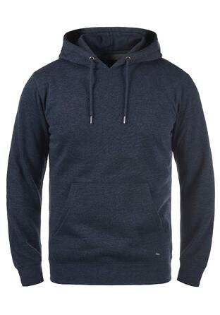 Чоловічий худі Solid SDBert з капюроном, синій меланж (Insignia Blue Melange), розмір M