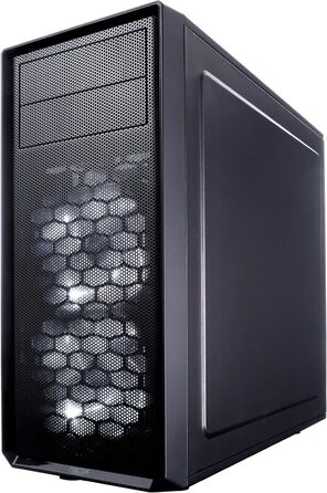 Корпус ПК Fractal Design Focus G Black Window - чорний, Midi Tower для ігрового ПК