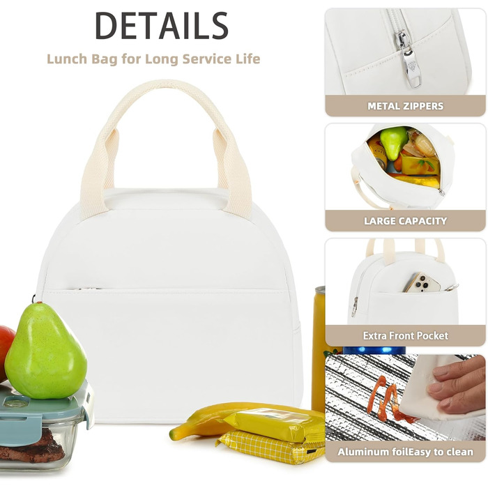 Шкільний рюкзак для підлітків, дівчат, студентів: комплект з ланч-боксом та пеналом (3 шт.)