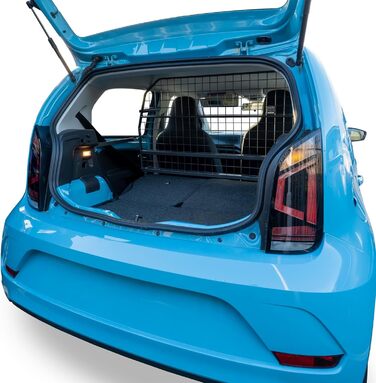 Сітка для собак Travall для Volkswagen Up! (2011-2020) - захист багажника, сітка для транспортування собак, міцна сталева конструкція